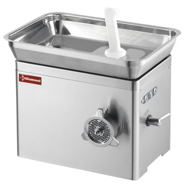 Hachoir inox numéro 32 de table 6 mm 500 kg / h - Diamond  au meilleur prix sur Restock CHR