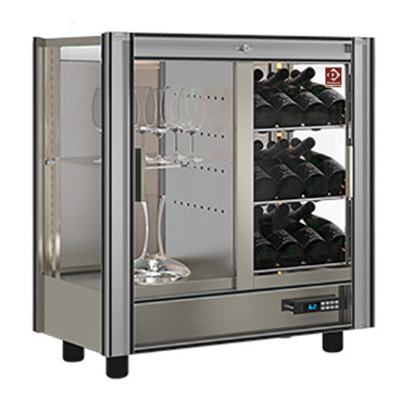 Vitrine réfrigérée à  vins 216 l - modulable - Diamond  au meilleur prix sur Restock CHR