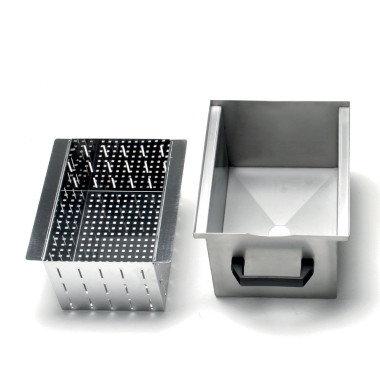Bac avec filtre pour décharge 10-18 kg - Diamond  au meilleur prix sur Restock CHR