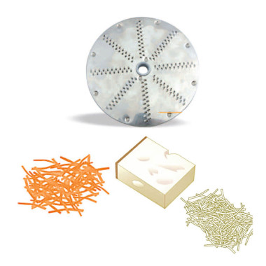 Disque râpe mozzarella/fromage 7 mm - Diamond  au meilleur prix sur Restock CHR