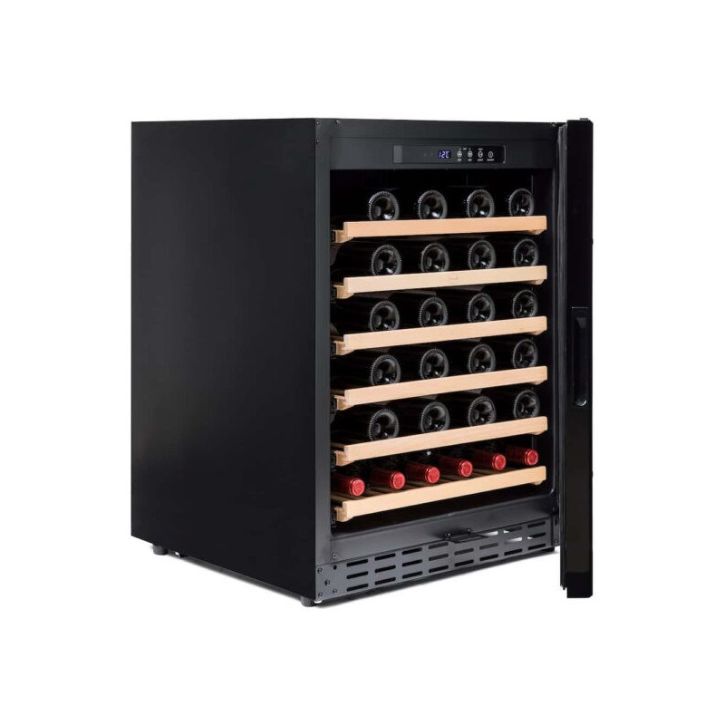 Cave à vin noire professionnelle 50 bouteilles - Vinobox  au meilleur prix sur Restock CHR