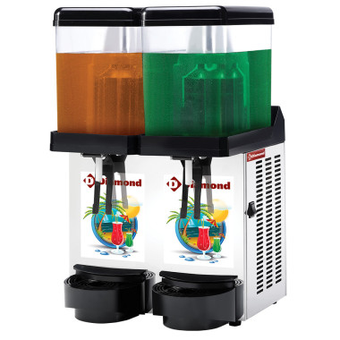 Distributeur boissons réfrigéré - 2x 12 litres - Diamond  au meilleur prix sur Restock CHR