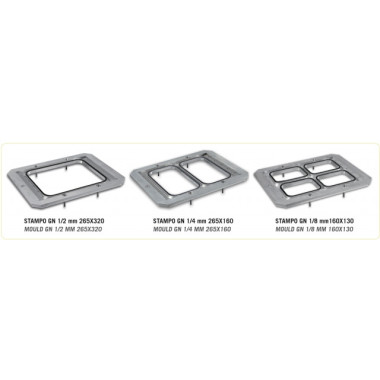 Moule pour thermoscelleuse VG600 - GN 1/8 - Lavezzini  au meilleur prix sur Restock CHR