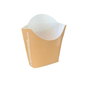 Emballage jetable pour frites Small 9x4x10 cm - 100 pièces - Ecobioshopping  au meilleur prix sur Restock CHR