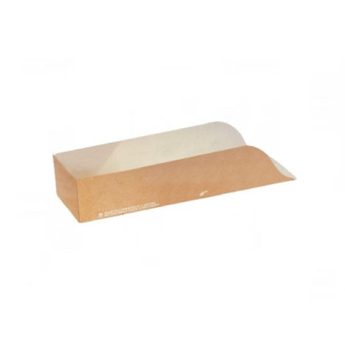 Barquette à hot-dog jetable grand 25x7x5 cm - 50 pièces - Ecobioshopping  au meilleur prix sur Restock CHR