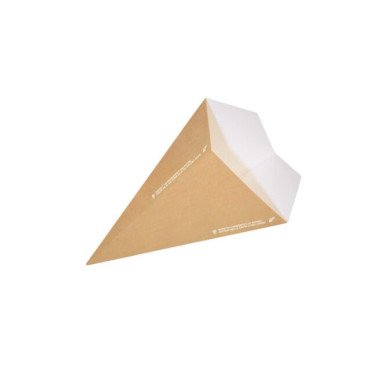 Cône à frites petit h 17,5 cm - 50 pièces - Ecobioshopping  au meilleur prix sur Restock CHR