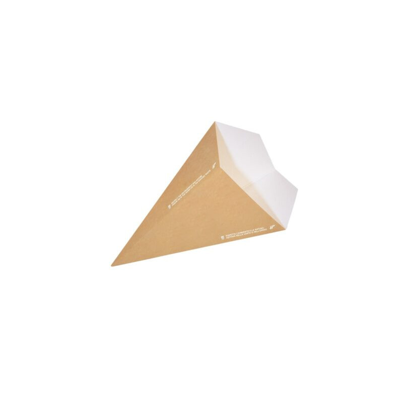 Cône à frites petit h 17,5 cm - 50 pièces - Ecobioshopping  au meilleur prix sur Restock CHR