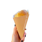 Cône à frites petit h 17,5 cm - 50 pièces - Ecobioshopping  au meilleur prix sur Restock CHR