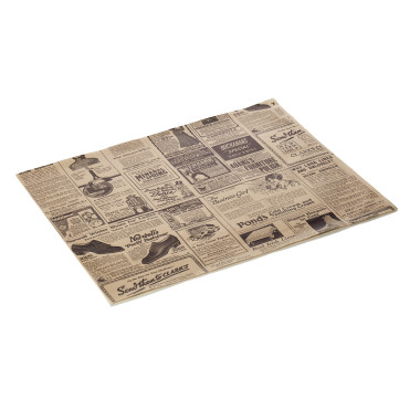 Papier à burger marron anti-graisse 28 x 34 cm WRAP & GO professionnel - Was Germany  au meilleur prix sur Restock CHR