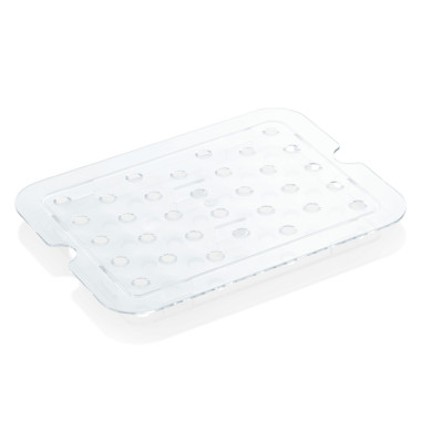 Plaque d'égouttage GN 1/2 polycarbonate transparent GN 94 professionnel - Was Germany  au meilleur prix sur Restock CHR