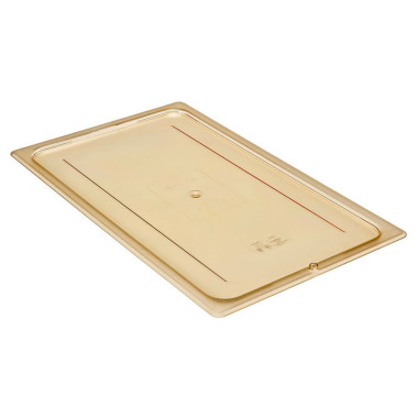 Couvercle plat GN 1/1 - Haute température - 32.5 x 53 cm - Ambre - Lot de 6 - Cambro  au meilleur prix sur Restock CHR