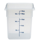 Boîte à provisions carrée Camsquare - 25.6x31x32 cm - Translucide - Lot de 6 - Cambro  au meilleur prix sur Restock CHR