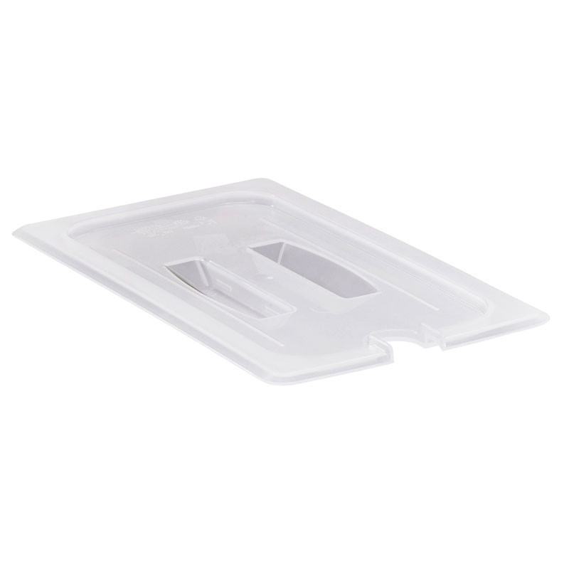 Couvercle à encoche à poignée GN 1/3 - 17.6 x 32.5 cm - Translucide - Lot de 6 - Cambro  au meilleur prix sur Restock CHR