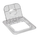 Couvercle Basculant FlipLid GN 1/6 - 16.2 x 17.6 cm - Transparent - Lot de 6 - Cambro  au meilleur prix sur Restock CHR