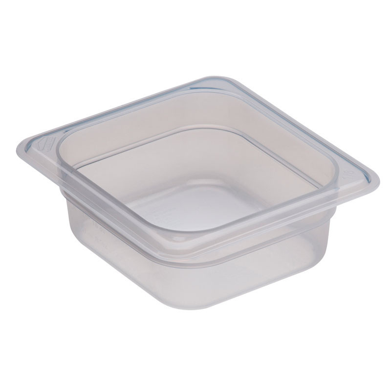 Bac GN 1/6 - 16.2 x 17.6 x 6.5 cm - Translucide - Lot de 6 - Cambro  au meilleur prix sur Restock CHR