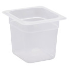 Bac GN 1/6 - 16.2 x 17.6 x 15 cm - Translucide - Lot de 6 - Cambro  au meilleur prix sur Restock CHR