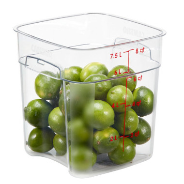 Boite polycarbonate 7.6 litres - Lot de 6 - Cambro  au meilleur prix sur Restock CHR