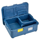 Boîte de livraison repas - 4 compartiments - 48 x 35 x 16.7 cm / 42 x 29 x 11 cm - Cambro  au meilleur prix sur Restock CHR