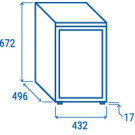 Réfrigérateur à boissons 60 litres RCF 60 - Cool Head  au meilleur prix sur Restock CHR