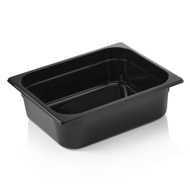 Bac GN 1/2 polycarbonate H 100 mm 6,1 ltr noir GN 96 GN 96 BLACK professionnel - Was Germany  au meilleur prix sur Restock CHR
