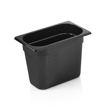 Bac GN 1/4 polycarbonate H 200 mm 4,8 ltr noir GN 96 GN 96 BLACK professionnel - Was Germany  au meilleur prix sur Restock CHR