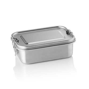 Acier inox 18/8, Silicone Boîte à lunch 19,5 x 14,5 x 6,5 cm inox silicone professionnel - Was Germany  au meilleur prix sur Res