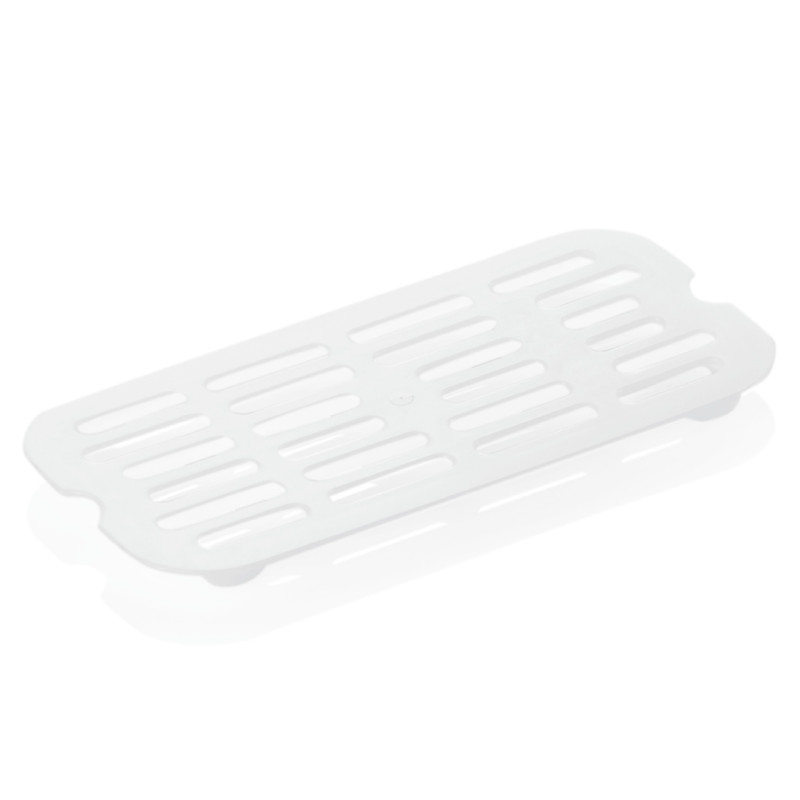 Plaque d'égouttage GN 1/4 polypropylène transparent GN 89 professionnel - Was Germany  au meilleur prix sur Restock CHR