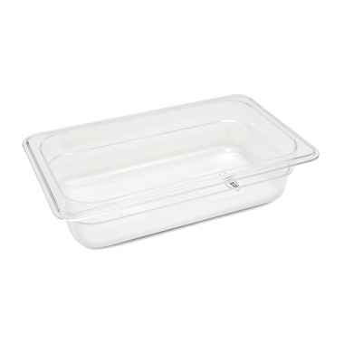 Bac gastronorme - 1/4 GN - Profondeur de 6,5 cm - Polycarbonate - Maxima  au meilleur prix sur Restock CHR