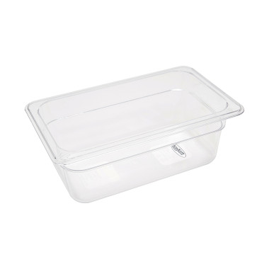 Bac gastronorme - GN 1/4 - Profondeur de 10 cm - Polycarbonate - Maxima  au meilleur prix sur Restock CHR