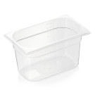 Bac GN 1/4 polypropylène H 150 mm 3,8 ltr transparent GN 84 professionnel - Was Germany  au meilleur prix sur Restock CHR