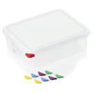 Bac GN 1/2 polypropylène H 100 mm 6,5 ltr avec couvercle (x6) GN 86 professionnel - Was Germany  au meilleur prix sur Restock CH
