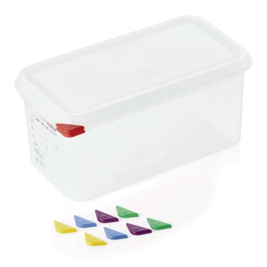 Bac GN 1/3 polypropylène H 150 mm 6 ltr avec couvercle (x6) GN 86 professionnel - Was Germany  au meilleur prix sur Restock CHR