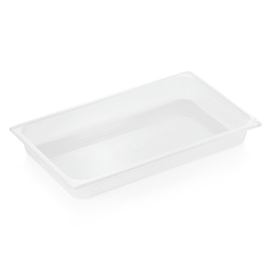 Bac GN 1/1 polypropylène H 65 mm 8 ltr transparent GN 89 professionnel - Was Germany  au meilleur prix sur Restock CHR