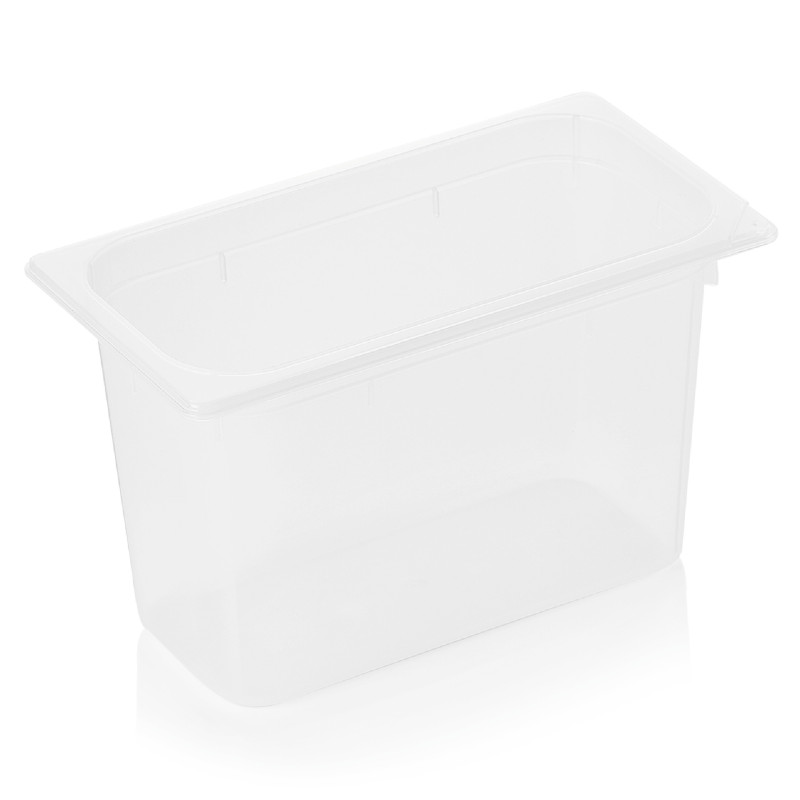 Bac GN 1/3 polypropylène H 200 mm 6,5 ltr transparent GN 89 professionnel - Was Germany  au meilleur prix sur Restock CHR