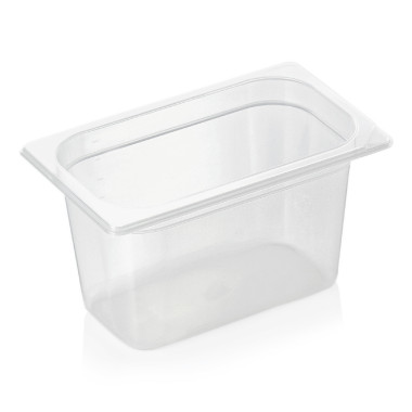 Bac GN 1/4 polypropylène H 150 mm 3,5 ltr transparent GN 89 professionnel - Was Germany  au meilleur prix sur Restock CHR