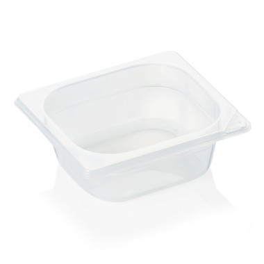 Bac GN 1/6 polypropylène H 65 mm 0,7 ltr transparent GN 89 professionnel - Was Germany  au meilleur prix sur Restock CHR