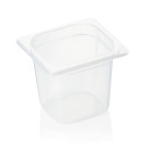 Bac GN 1/6 polypropylène H 150 mm 2 ltr transparent GN 89 professionnel - Was Germany  au meilleur prix sur Restock CHR