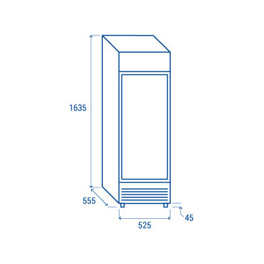 Réfrigérateur à boissons 300 litres DC 328CB - Cool Head  au meilleur prix sur Restock CHR