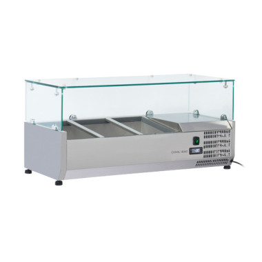 Vitrine réfrigérée horizontale GN1/3 - VRX 10/38 - Cool Head  au meilleur prix sur Restock CHR