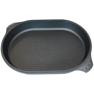 Couvercle fonte - 400x270mm - Antiadhésif - Compatible four 250°C - Saro  au meilleur prix sur Restock CHR