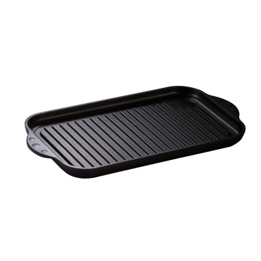 Plaque grill - 365x215mm - Antiadhésif - Compatible four 240°C - Saro  au meilleur prix sur Restock CHR