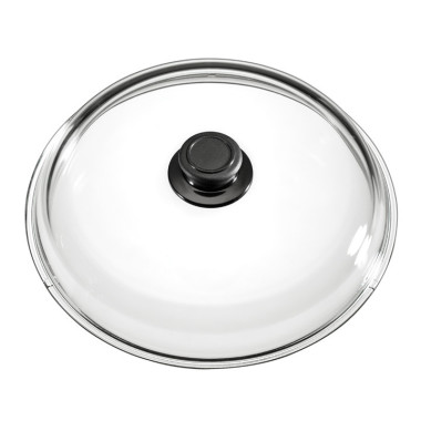 Couvercle verre - Ø320mm - Compatible four 240°C - Saro  au meilleur prix sur Restock CHR