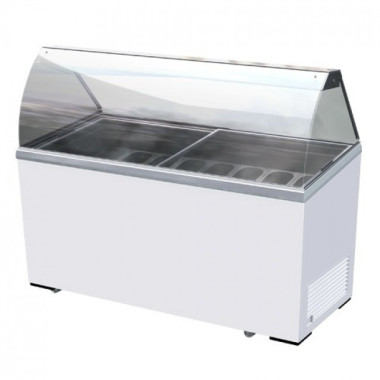 Présentoir\Vitrine pour glacier Modèle ICE 8 - KlimaItalia  au meilleur prix sur Restock CHR