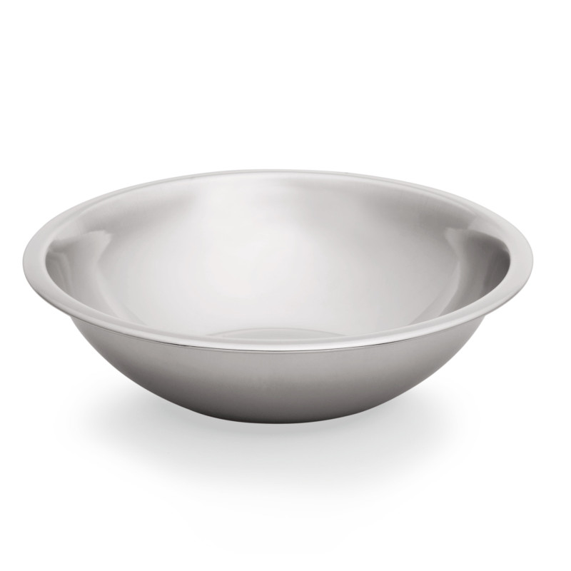 Acier inox chrome-nickel Bol 22 cm 1,5 ltr inox professionnel - Was Germany  au meilleur prix sur Restock CHR