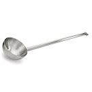 Acier inox chrome-nickel Louche XL 25 cm 4 ltr manche tubulaire 99 cm inox professionnel - Was Germany  au meilleur prix sur Res