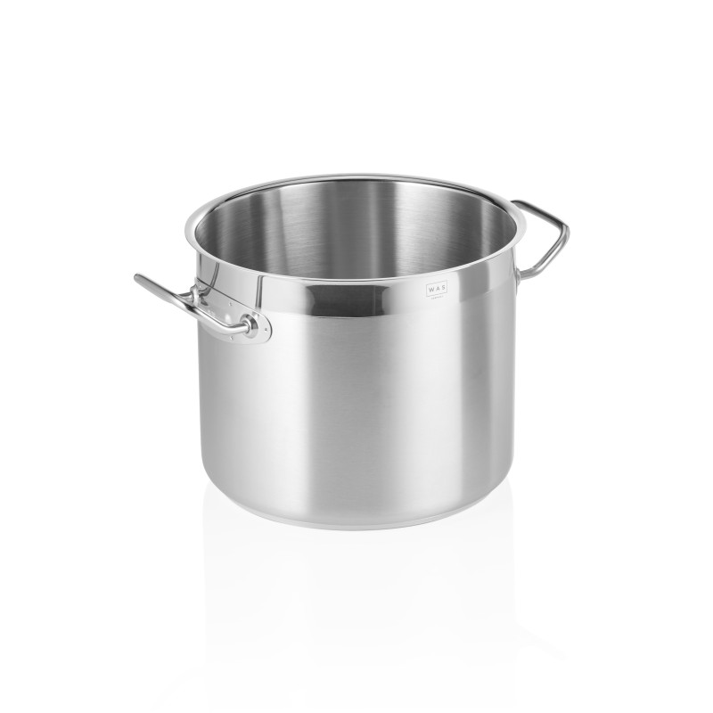 Faitout 24 cm H 21 cm 9 ltr inox 18/10 COOKWARE 21 professionnel - Was Germany  au meilleur prix sur Restock CHR