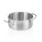 Marmite modèle plat 28 cm H 13 cm 7 ltr inox 18/10 COOKWARE 21 professionnel - Was Germany  au meilleur prix sur Restock CHR