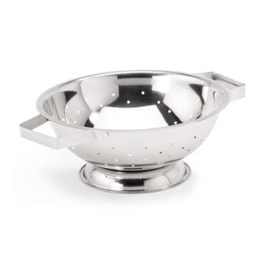 Acier inox chrome-nickel Passoire 28 cm perforation 3 mm inox professionnel - Was Germany  au meilleur prix sur Restock CHR