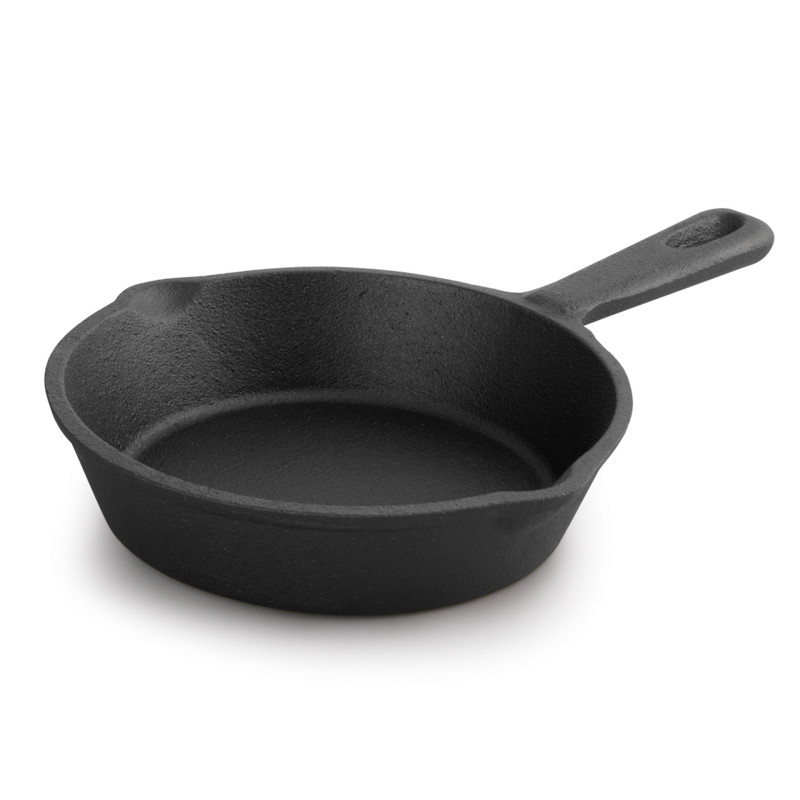 Fonte Poêle à frire/service fonte 25 cm H 5 cm avec 2 becs verseurs professionnel - Was Germany  au meilleur prix sur Restock CH