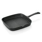 Fonte Poêle grill fonte 22 x 22 cm H 3,5 cm avec bec verseur professionnel - Was Germany  au meilleur prix sur Restock CHR
